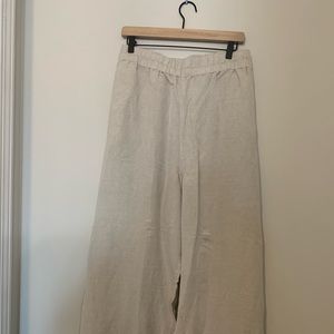 NWOT Flowy Linen Madewell Summer Pants
